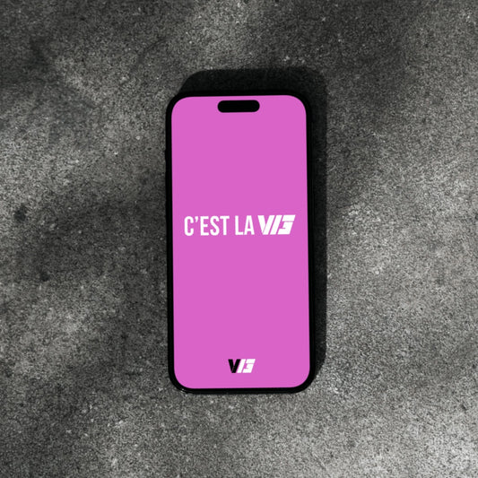 Mobile Wallpaper Pack // C'est La V13 // PINK & WHITE
